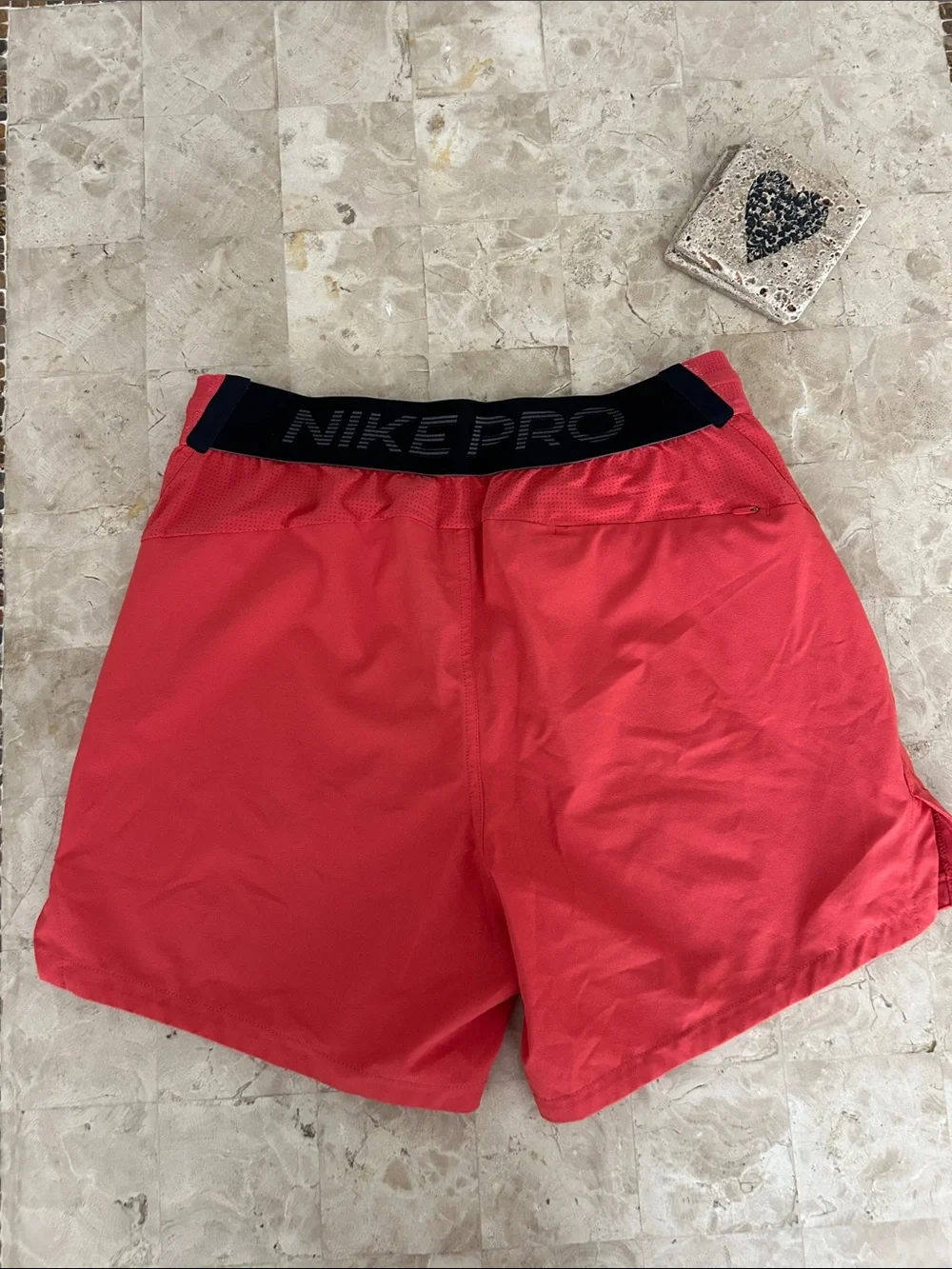 Nike Pro Men’s Red‎ Athletic Training Shorts - Size Medium